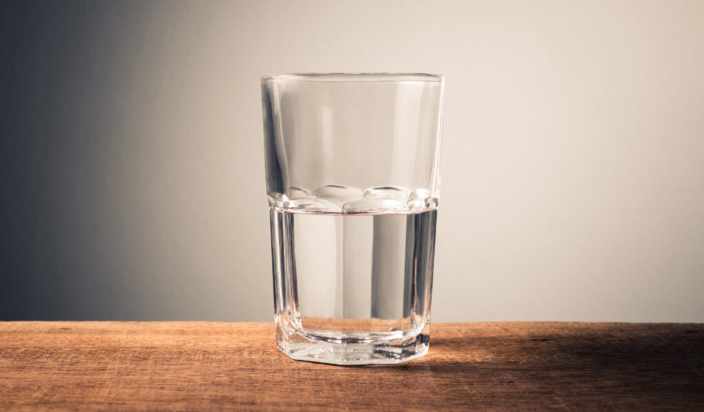 Is the Glass Half Empty or Half Full?