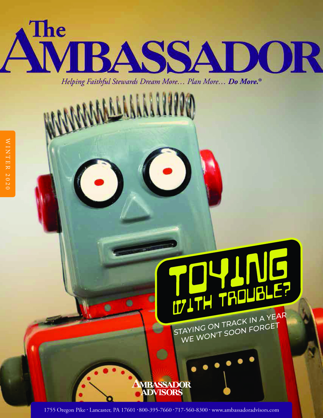 Fall 2020 Magazine – Toying with Trouble?