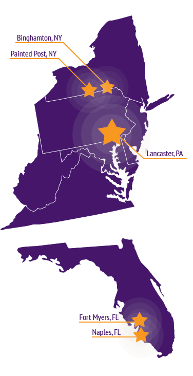 Locations Map
